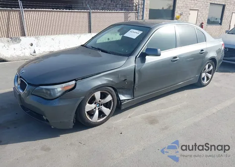 2006 BMW 530I from USA, damaged, VIN WBANE73586CM35134